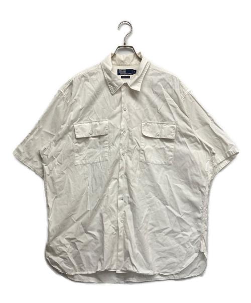POLO RALPH LAUREN（ポロ・ラルフローレン）POLO RALPH LAUREN (ポロ・ラルフローレン) コットンオーバーサイズシャツ ホワイト サイズ:XLの古着・服飾アイテム