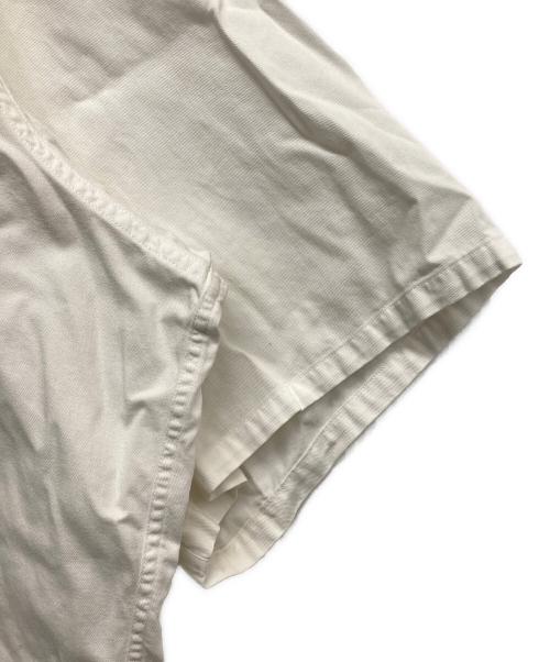 POLO RALPH LAUREN（ポロ・ラルフローレン）POLO RALPH LAUREN (ポロ・ラルフローレン) コットンオーバーサイズシャツ ホワイト サイズ:XLの古着・服飾アイテム