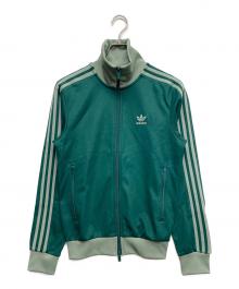 adidas（アディダス）の古着「トラックジャケット」｜グリーン