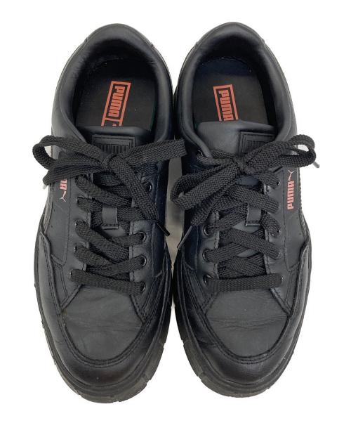 PUMA（プーマ）PUMA (プーマ) MAYZE STACK LEATHER ブラック サイズ:25の古着・服飾アイテム