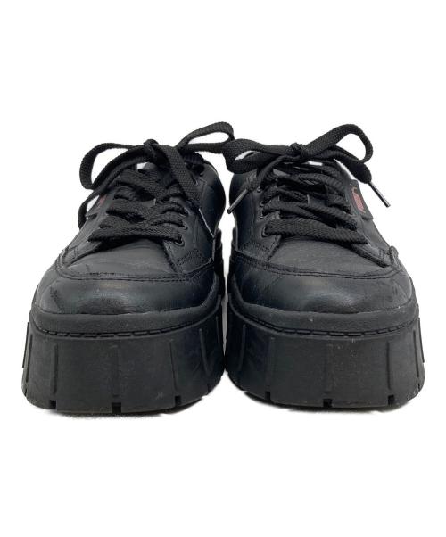 PUMA（プーマ）PUMA (プーマ) MAYZE STACK LEATHER ブラック サイズ:25の古着・服飾アイテム