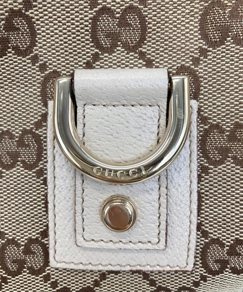 GUCCI（グッチ）GUCCI (グッチ) GGキャンバス セミショルダーバッグ ベージュの古着・服飾アイテム