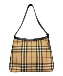 BURBERRY（バーバリー）の古着「ノヴァチェックワンショルダーバッグ」｜ブラウン