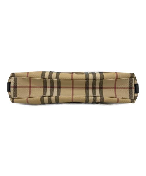 BURBERRY（バーバリー）BURBERRY (バーバリー) ノヴァチェックワンショルダーバッグ ブラウンの古着・服飾アイテム