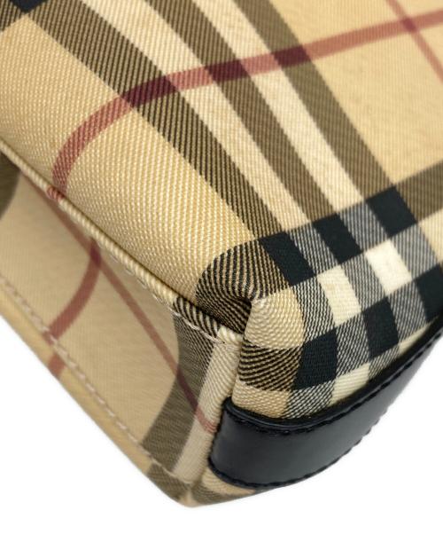 BURBERRY（バーバリー）BURBERRY (バーバリー) ノヴァチェックワンショルダーバッグ ブラウンの古着・服飾アイテム