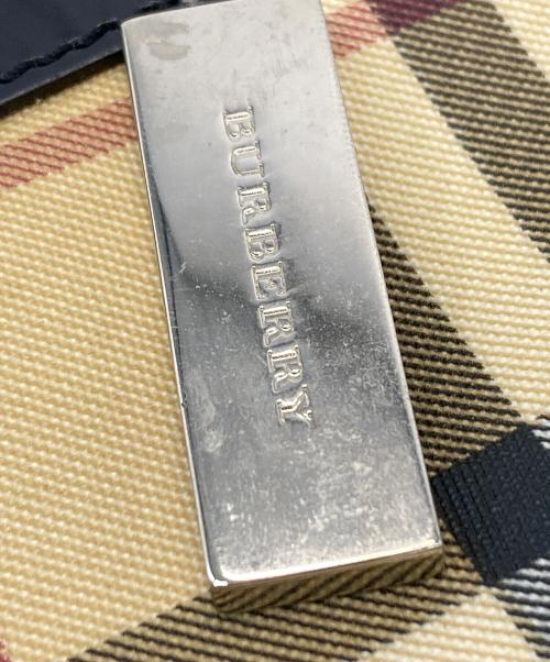 BURBERRY（バーバリー）BURBERRY (バーバリー) ノヴァチェックワンショルダーバッグ ブラウンの古着・服飾アイテム