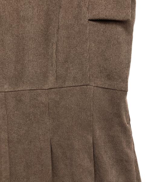 CLANE（クラネ）CLANE (クラネ) MINAMI TANAKA (ミナミ タナカ) SQUARE SLEEVE ALL IN ONE ブラウン サイズ:1 未使用品の古着・服飾アイテム