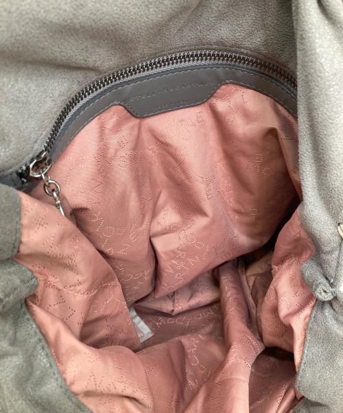 STELLA McCARTNEY（ステラマッカートニー）STELLA McCARTNEY (ステラマッカートニー) ファラベラ ミニ メタリック トートバッグ グレーの古着・服飾アイテム
