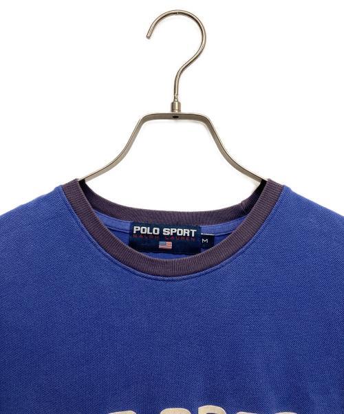 POLO SPORT（ポロスポーツ）POLO SPORT (ポロスポーツ) ロゴtシャツ ネイビー サイズ:Mの古着・服飾アイテム