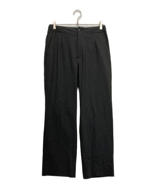 UNITED ARROWS（ユナイテッドアローズ）UNITED ARROWS (ユナイテッドアローズ) トロピカル ソリッド モダンイージー パンツ グレー サイズ:Mの古着・服飾アイテム