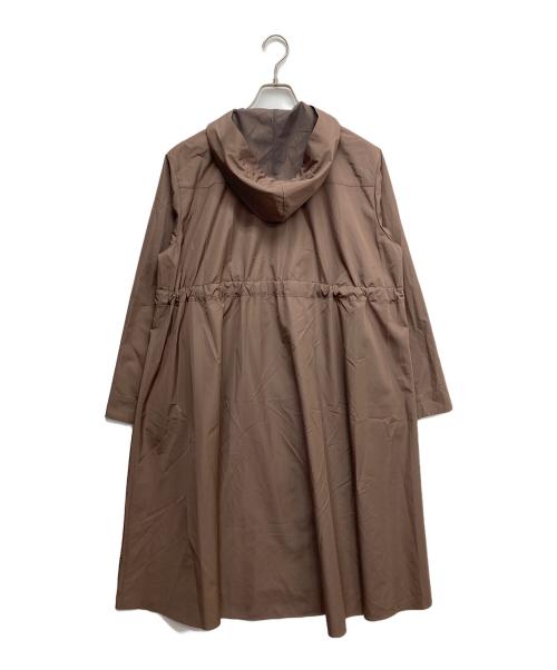 Chacott（チャコット）Chacott (チャコット) タフタAラインロングコート ブラウン サイズ:M 未使用品の古着・服飾アイテム