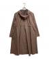 Chacott (チャコット) タフタAラインロングコート ブラウン サイズ:M 未使用品：9000円
