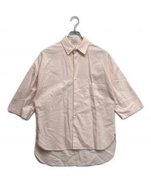MADISON BLUE（マディソンブルー）の古着「"BRADLEY OX" ショートスリーブシャツ」｜ピンク