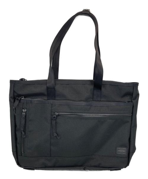 PORTER（ポーター）PORTER (ポーター) INTERACTIVE  TOTE BAG ブラックの古着・服飾アイテム