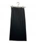 PLEATS PLEASE ISSEY MIYAKE (プリーツプリーズ イッセイミヤケ) プリーツロングスカート ブラック サイズ:1：25000円