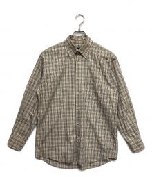 BURBERRY LONDON（バーバリーロンドン）の古着「ノバチェック柄シャツ」｜ブラウン