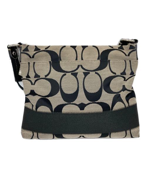 COACH（コーチ）COACH (コーチ) シグネチャーショルダーバッグ ブラウンの古着・服飾アイテム