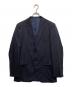TOMORROW LAND BLUE WORK (トゥモローランドブルーワーク) ストライプセットアップスーツ ネイビー サイズ:48：10000円
