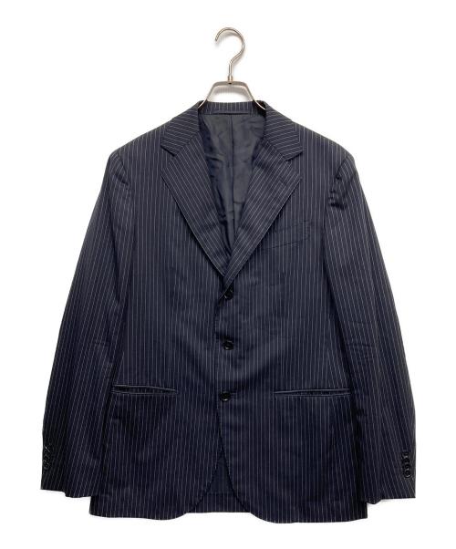 UNITED ARROWS（ユナイテッドアローズ）UNITED ARROWS (ユナイテッドアローズ) タスマニア ピンストライプ 3B スーツ ネイビー サイズ:48の古着・服飾アイテム