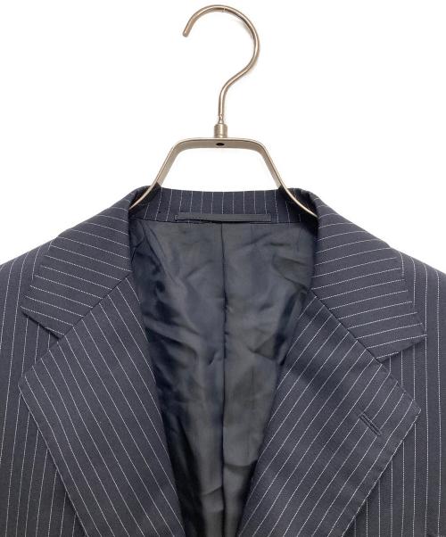 UNITED ARROWS（ユナイテッドアローズ）UNITED ARROWS (ユナイテッドアローズ) タスマニア ピンストライプ 3B スーツ ネイビー サイズ:48の古着・服飾アイテム