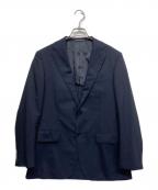 green label relaxingグリーンレーベルリラクシング）の古着「REDA トロピカル 無地 2B RV スーツジャケット」｜ネイビー