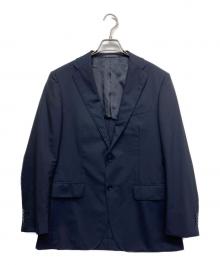 green label relaxing（グリーンレーベルリラクシング）の古着「REDA トロピカル 無地 2B RV スーツジャケット」｜ネイビー