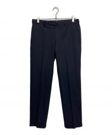 UNITED ARROWS（ユナイテッドアローズ）の古着「トロピカル ノープリーツ テーパードパンツ」｜ネイビー