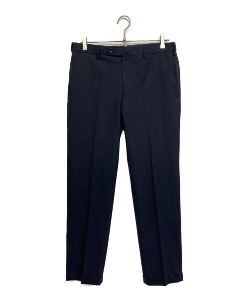 UNITED ARROWS（ユナイテッドアローズ）UNITED ARROWS (ユナイテッドアローズ) トロピカル ノープリーツ テーパードパンツ ネイビー サイズ:46の古着・服飾アイテム