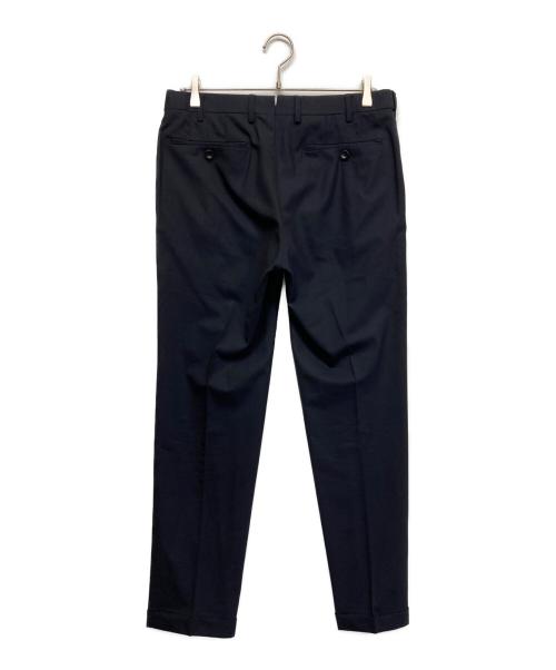 UNITED ARROWS（ユナイテッドアローズ）UNITED ARROWS (ユナイテッドアローズ) トロピカル ノープリーツ テーパードパンツ ネイビー サイズ:46の古着・服飾アイテム
