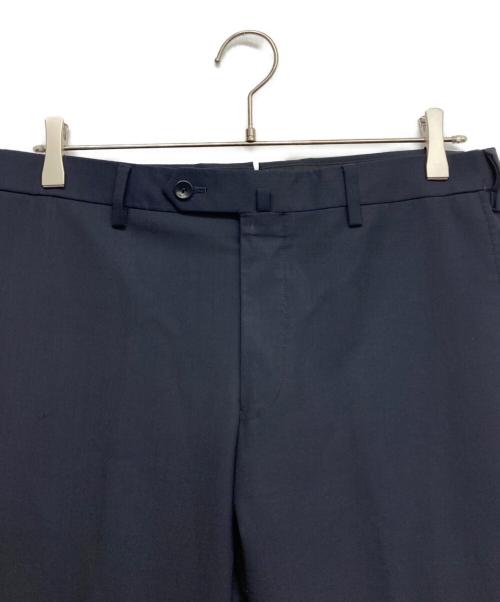 UNITED ARROWS（ユナイテッドアローズ）UNITED ARROWS (ユナイテッドアローズ) トロピカル ノープリーツ テーパードパンツ ネイビー サイズ:46の古着・服飾アイテム