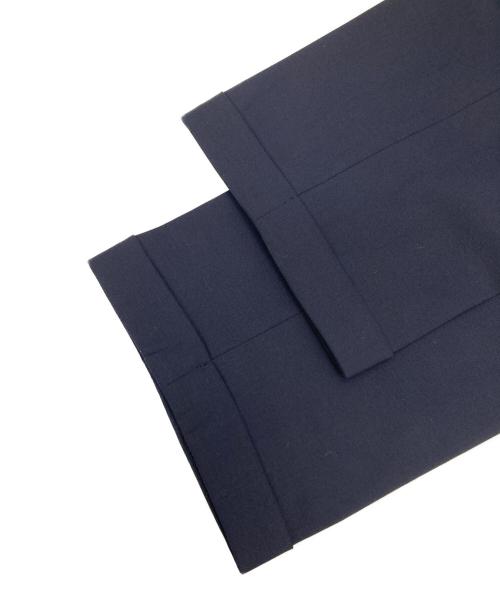 UNITED ARROWS（ユナイテッドアローズ）UNITED ARROWS (ユナイテッドアローズ) トロピカル ノープリーツ テーパードパンツ ネイビー サイズ:46の古着・服飾アイテム