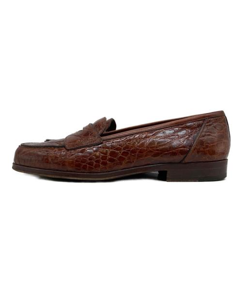 FRATELLI ROSSETTI（フラテッリロゼッティ）FRATELLI ROSSETTI (フラテッリロゼッティ) コインローファー ブラウン サイズ:7の古着・服飾アイテム