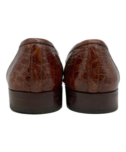 FRATELLI ROSSETTI（フラテッリロゼッティ）FRATELLI ROSSETTI (フラテッリロゼッティ) コインローファー ブラウン サイズ:7の古着・服飾アイテム