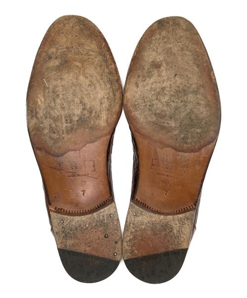 FRATELLI ROSSETTI（フラテッリロゼッティ）FRATELLI ROSSETTI (フラテッリロゼッティ) コインローファー ブラウン サイズ:7の古着・服飾アイテム
