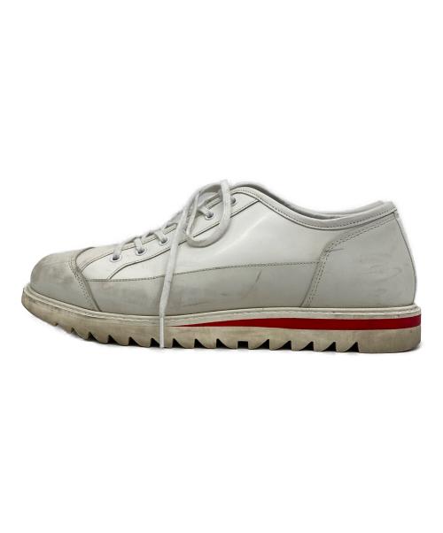 Onitsuka Tiger（オニツカタイガー）Onitsuka Tiger (オニツカタイガー) BLUCHER LO ローカットスニーカー ホワイト サイズ:27の古着・服飾アイテム