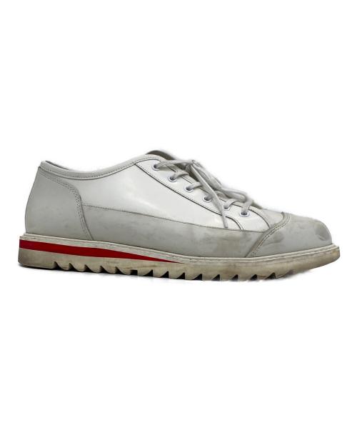 Onitsuka Tiger（オニツカタイガー）Onitsuka Tiger (オニツカタイガー) BLUCHER LO ローカットスニーカー ホワイト サイズ:27の古着・服飾アイテム