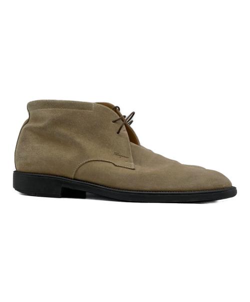 Salvatore Ferragamo（サルヴァトーレ フェラガモ）Salvatore Ferragamo (サルヴァトーレ フェラガモ) デザートブーツ ブラウン サイズ:8の古着・服飾アイテム