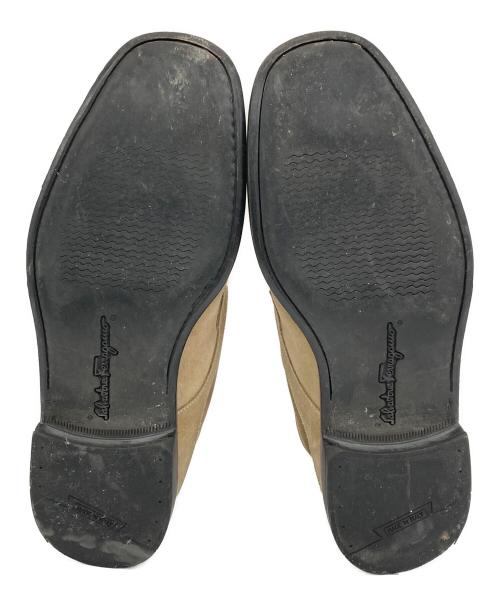 Salvatore Ferragamo（サルヴァトーレ フェラガモ）Salvatore Ferragamo (サルヴァトーレ フェラガモ) デザートブーツ ブラウン サイズ:8の古着・服飾アイテム