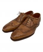 Crockett & Jonesクロケット＆ジョーンズ）の古着「CLIFFORD  ウイングチップシューズ」｜ブラウン