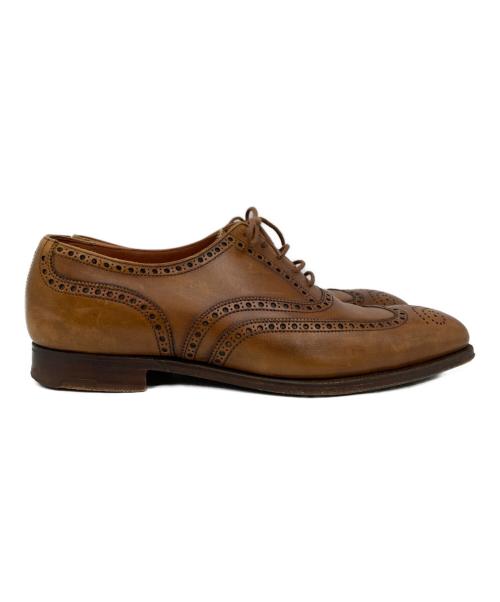 Crockett & Jones（クロケット＆ジョーンズ）Crockett & Jones (クロケット＆ジョーンズ) CLIFFORD  ウイングチップシューズ ブラウン サイズ:8の古着・服飾アイテム