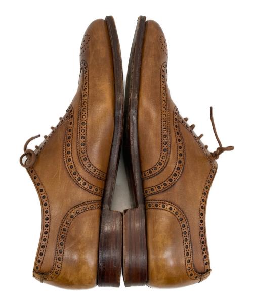 Crockett & Jones（クロケット＆ジョーンズ）Crockett & Jones (クロケット＆ジョーンズ) CLIFFORD  ウイングチップシューズ ブラウン サイズ:8の古着・服飾アイテム