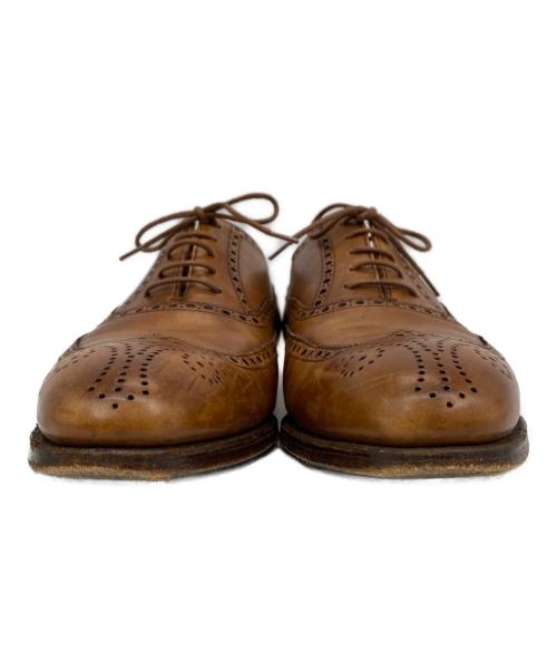 Crockett & Jones（クロケット＆ジョーンズ）Crockett & Jones (クロケット＆ジョーンズ) CLIFFORD  ウイングチップシューズ ブラウン サイズ:8の古着・服飾アイテム