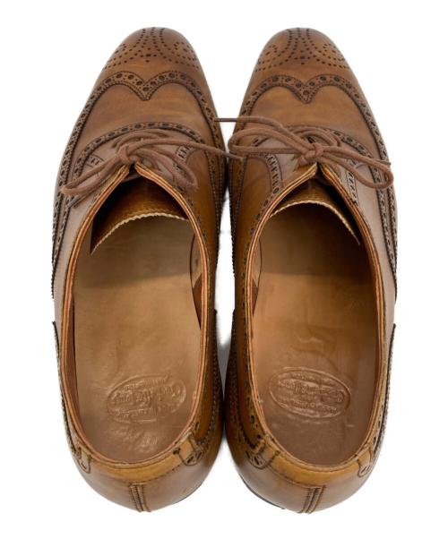 Crockett & Jones（クロケット＆ジョーンズ）Crockett & Jones (クロケット＆ジョーンズ) CLIFFORD  ウイングチップシューズ ブラウン サイズ:8の古着・服飾アイテム