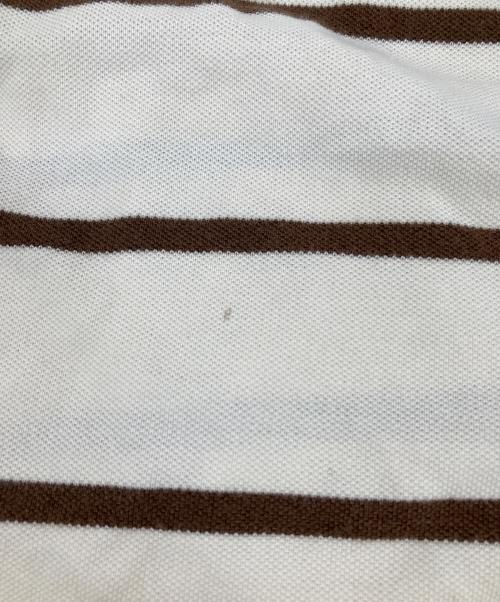 POLO RALPH LAUREN（ポロ・ラルフローレン）POLO RALPH LAUREN (ポロ・ラルフローレン) ボーダーポロシャツ ブラウン サイズ:2XLの古着・服飾アイテム