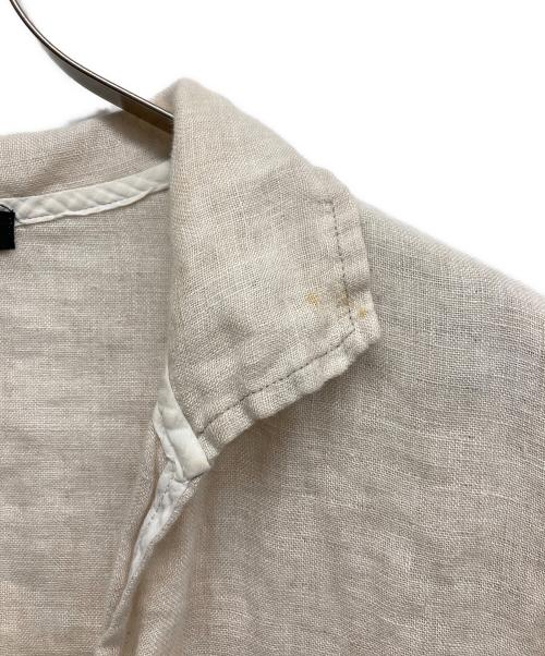 Y's for living（ワイズフォーリビング）Y'S for living (ワイズフォーリビング) プルオーバーリネンシャツ ベージュ サイズ:-の古着・服飾アイテム