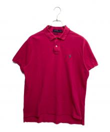 POLO RALPH LAUREN（ポロ・ラルフローレン）の古着「ポロシャツ」｜ショッキングピンク