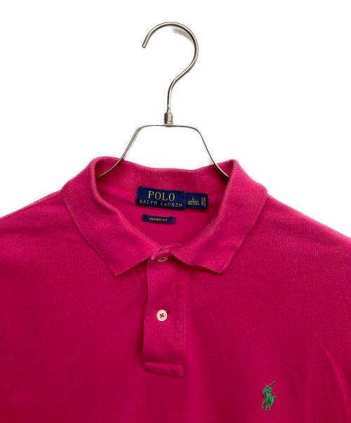 POLO RALPH LAUREN（ポロ・ラルフローレン）POLO RALPH LAUREN (ポロ・ラルフローレン) ポロシャツ ショッキングピンク サイズ:Lの古着・服飾アイテム