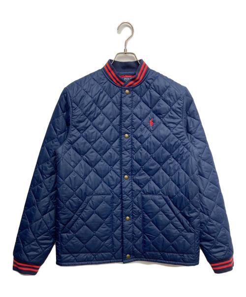 POLO RALPH LAUREN（ポロ・ラルフローレン）POLO RALPH LAUREN (ポロ・ラルフローレン) キルティングジャケット ネイビー サイズ:XLの古着・服飾アイテム