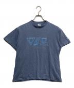 stussyステューシー）の古着「グラフィックtシャツ」｜ネイビー