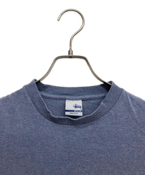 stussy（ステューシー）stussy (ステューシー) グラフィックtシャツ ネイビー サイズ:Mの古着・服飾アイテム